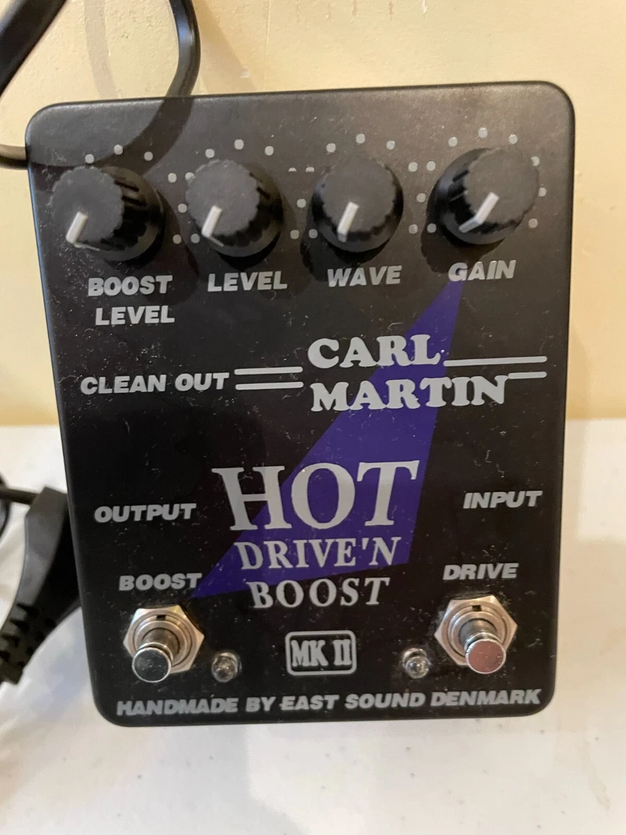 Carl Martin Hot drive N boost MK2 overdrive