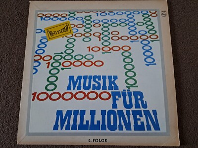 Various    Musik Für Millionen 2. Folge - LP - Philips    111 378 Y - Germany
