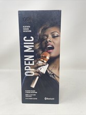 KARAOKE IJOY BLACK/SILVER GROOVE MIC-USED READ FAST SHIPPING IJKM2519 CLEAN