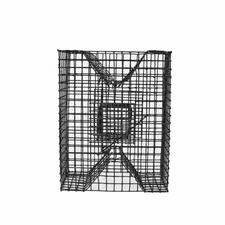 Joy Fish Pinfish Trap Made with Coated Wire mesh, Heavy Duty, Two Entrance. Meet