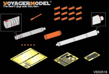 VBS0518, Russian 125mm (2A46M/2A46M-5) Barrel (T-90A/T-90MS) , VOYAGERMODEL 1/35