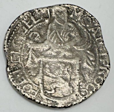 1614年　オランダ　ダルデル銀貨　フランクリンミント 1640 Netherlands Gelderland Holland Silver Daalder Lion