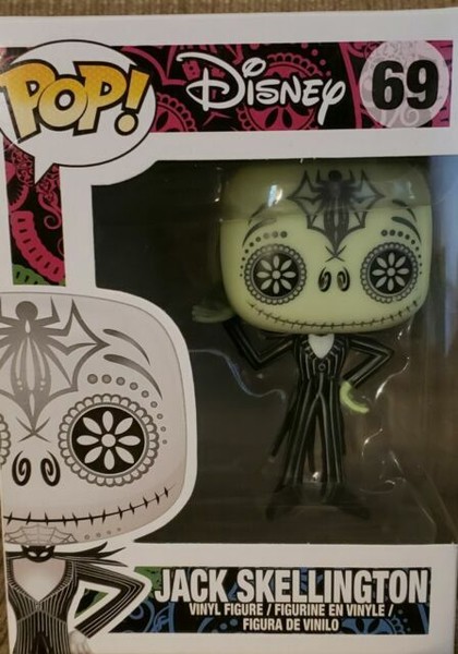 Funko Pop Disney Nightmare Before Christmas Jack Skellington 69 Day of The Dead for sale online