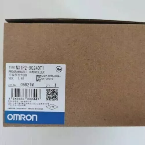 New Original Omron NX1P2-9024DT1 Programmable Logic Controller NX1P2-9024DT1