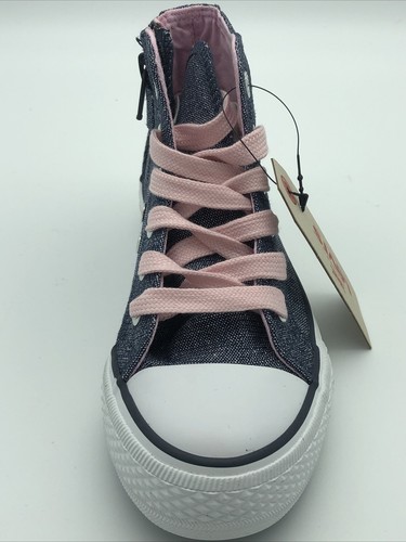 Levi's Kids Trucker Hi Glitter DCL017 RRP £34.99 NEW - Picture 3 of 5
