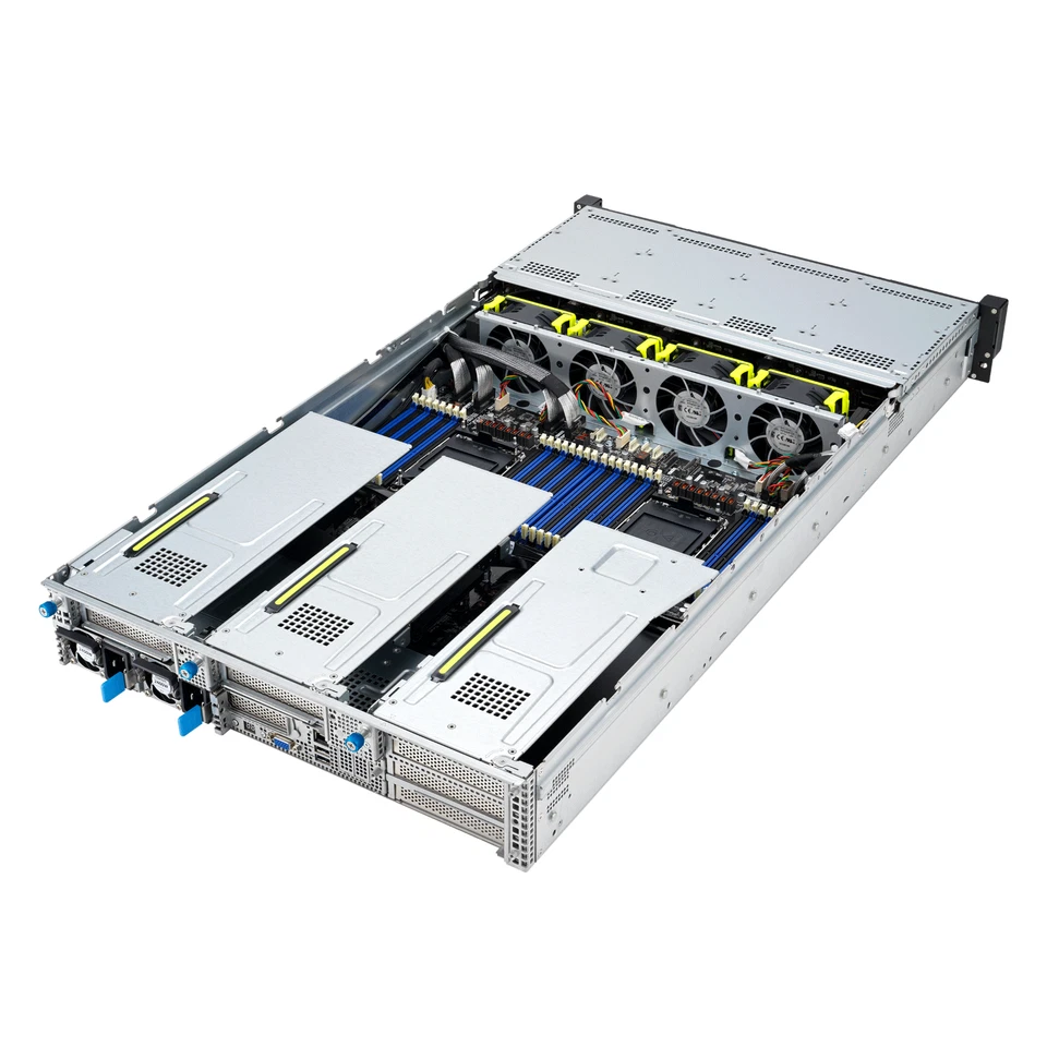 Customizable ASUS 2U Rack Server RS720-E11-RS12U 12x 3.5" NVMe For Intel LGA4677 - Image 3 of 4