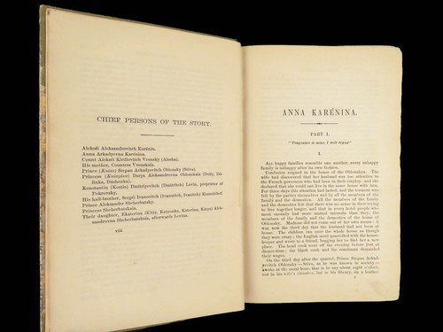 1886 Anna Karenina 1st by Leo Tolstoy | Feminism Romanov Russian Literature - Picture 11 of 24