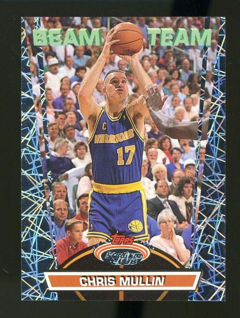 1992-93 Stadium Club Beam Team Members Only #6 CHRIS MULLIN Golden State Warrior