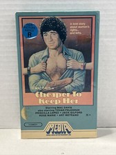 Cheaper to Keep Her 1983 Betamax not VHS Mac Davis Feldshuh Comedy - Media