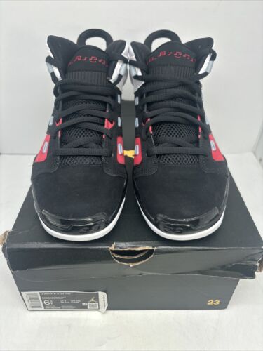 Air Jordan 6-17-23 Black Carmine GS Mens/Boys Sz. 6.5 Wmns. Sz. 8 DM1159-006 NIB - Picture 3 of 11