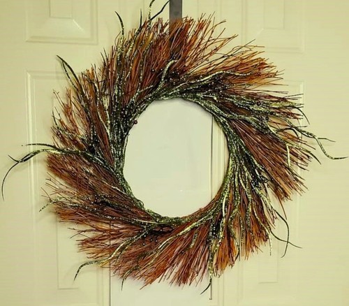 New Holiday/Easter Seasonal Pip Twig Wreath 22" - Picture 2 of 7