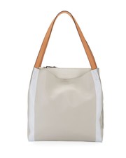 Rag & Bone Passenger Leather Tote Sterling