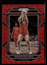 2023 PRIZM WNBA RUBY WAVE 62 Monique Billings - Atlanta Dream