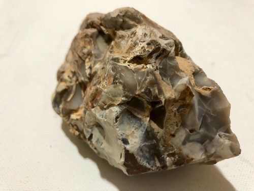 535 Gramm grober natürlicher mehrere Dimensionen Muster und Farben Feuerstein Gestein Stein - Bild 9 von 12