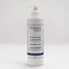 Christophe Robin Antioxidant Cleansing Milk With 4 Oils & Blueberry 13.5 fl oz