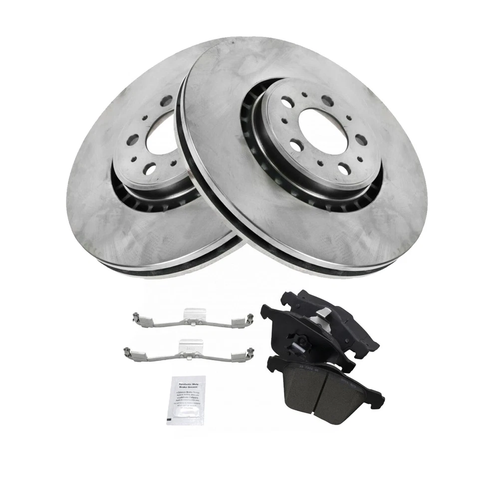 Комплект из пары передних керамических тормозных колодок TRQ 2 336 мм для Volvo XC90 2003-2009 годов выпуска - Изображение 2 из 4