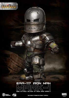 NEW* Marvel: Iron Man Mark I Egg Attack Action Figure by Beast