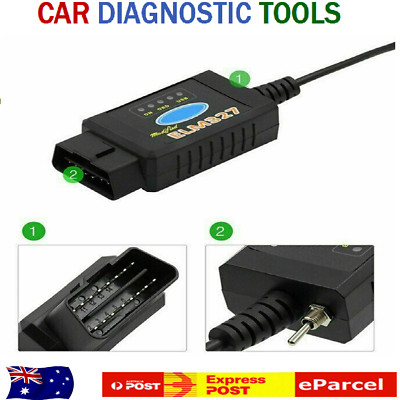Forscan USB FTDI ELM327 OBDII Diagnostic Tool with Switch For Ford Mazda Scan.AT