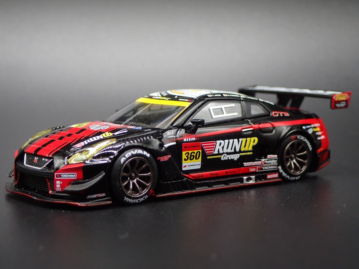 NISSAN GTR R35 NISMO GT3 #360 RUNUP RIVAUX TOMEI 1:64 SCALE