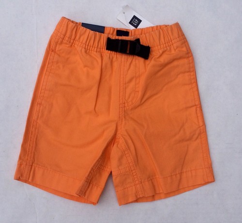 Gap Shorts zum Anziehen Baby Gr. 18 24 Monate orange superlastisch verstellbare Taille neu mit Etikett - Bild 1 von 4