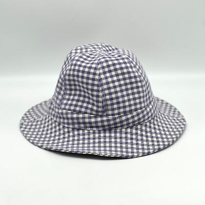 CLARE V X HEATHER TAYLOR HOME Serge Hat Womens Purple White  display picture 1