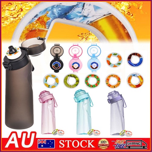 Air Up Water Bottle 650ml With Straw and 7 Flavors Taste Pod Flavored