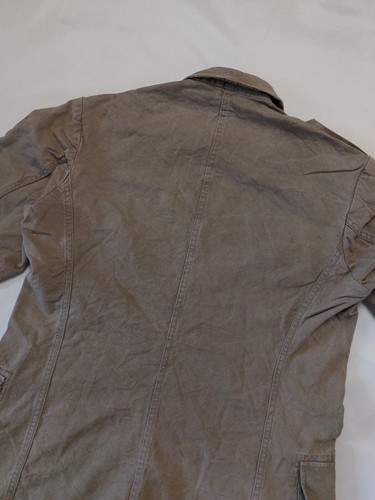 Vintage 40s Swedish Army М39 field Jacket 1940s Military faded overshirt WW2 Era - Picture 11 of 23