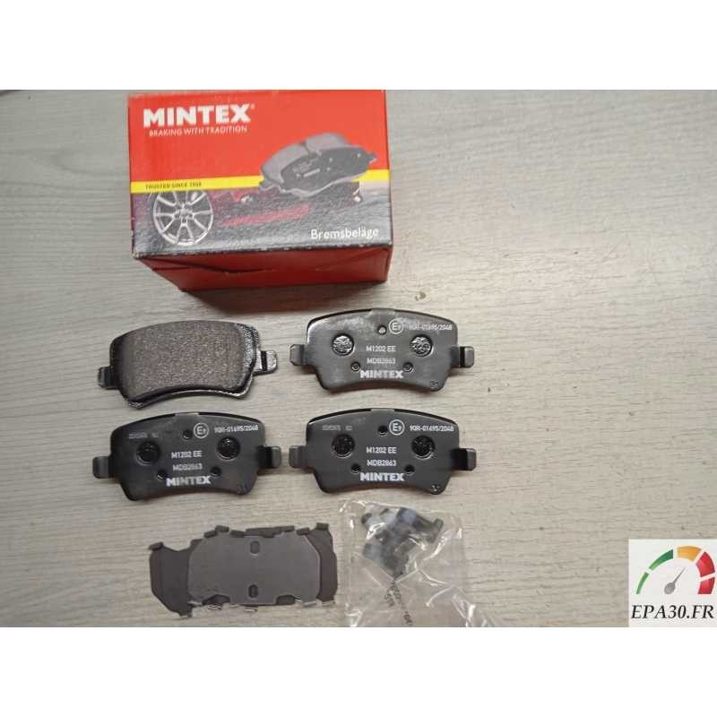 Plaquettes de frein MDB2863 pour Range Rover Evoque et Freelander