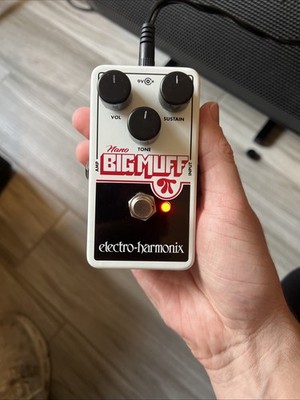 Used Electro-Harmonix EHX Nano Big Muff Pi Distortion Fuzz Overdrive Pedal
