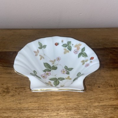 Wedgwood Wilde Erdbeere Keramik Muschel Schmuck Schale