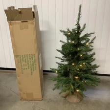 National Tree Co. 3 Ft. Pre Lighted Artificial Christmas Tree