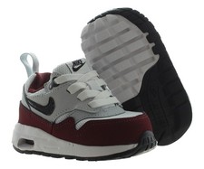 Nike Air Max 1 EasyOn Infant/Toddler Shoes Size 4, Color: White/Black/Dark Team