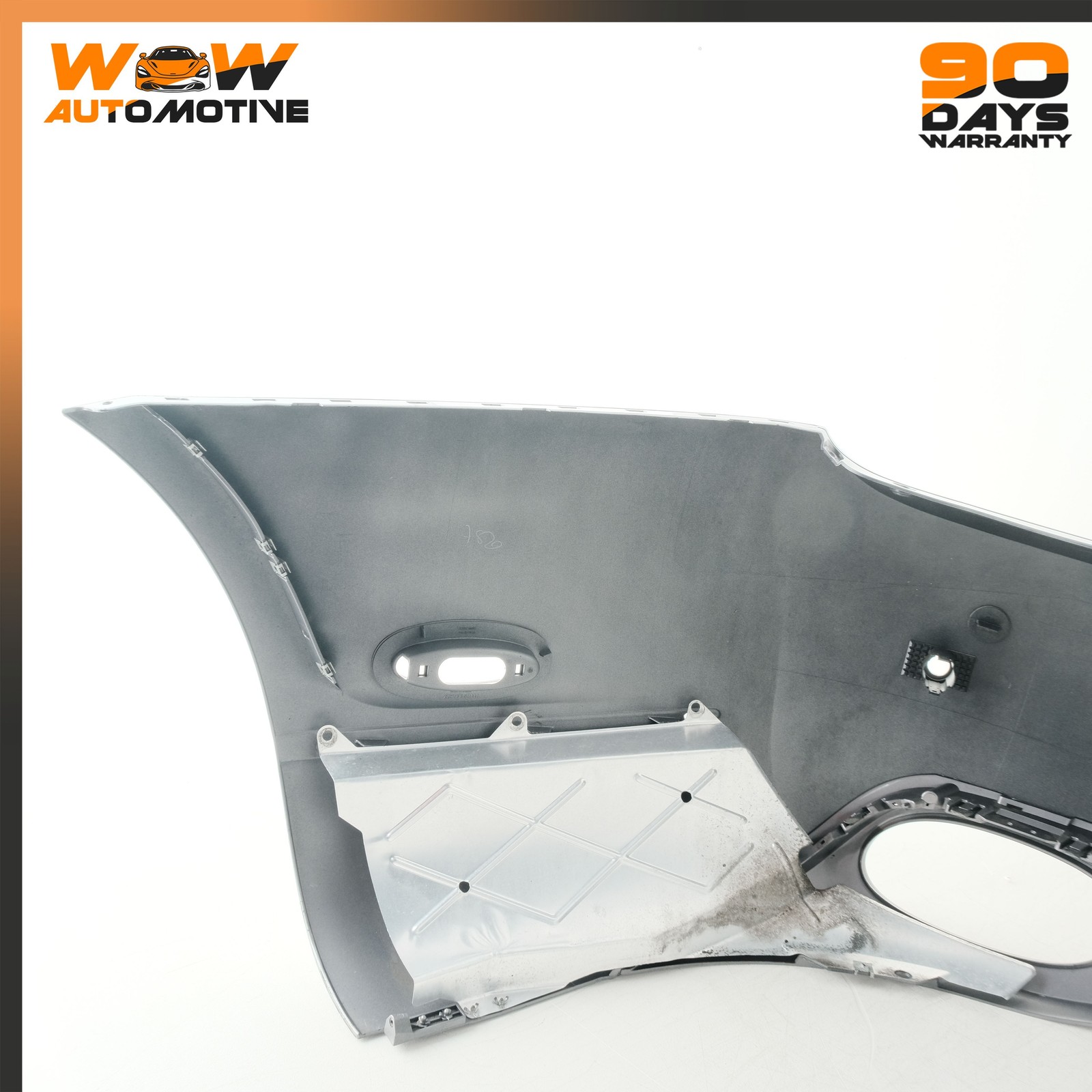 04-11 BENTLEY CONTINENTAL GTC REAR BUMPER COVER SILVER TEMPEST METALLIC 7P OEM