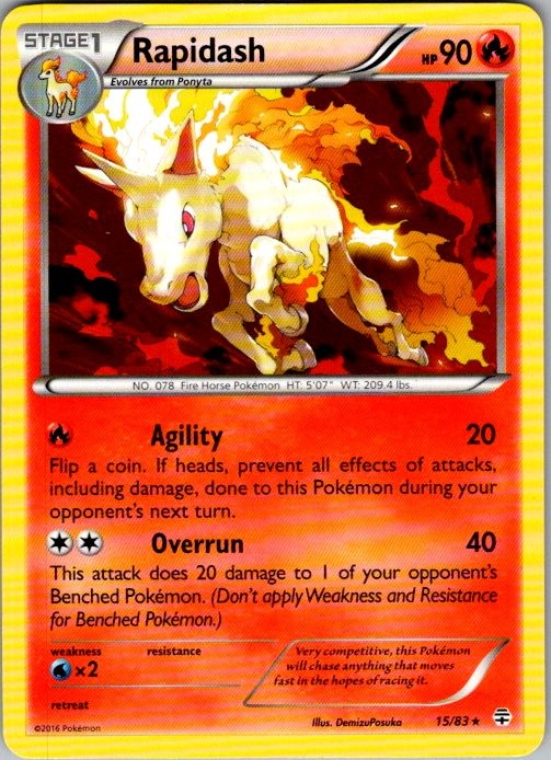 Generations #15/83 Rapidash