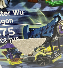 Lego Ninjago 70734 Master Wu Dragon - New / Sealed in DAMAGED BOX