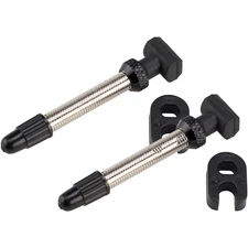 Pack of 2 DT Swiss 40mm Tubeless Valve MTB Or Road Narrow Base Single Presta