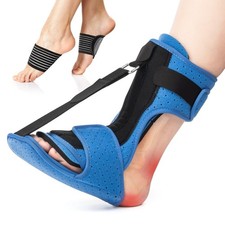 XEVEN Plantar Fasciitis Relief Night Splint Socks   Adjustable Soft Plantar