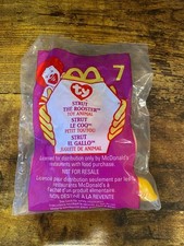 TY McDonald's Teenie Beanie - 7 STRUT the Rooster 1999  4 inch - New in bag