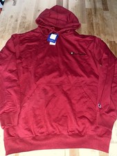 CHAMPION MENS BIG AND TALL LOGO RED HOODIE SIZE LT NWT 55