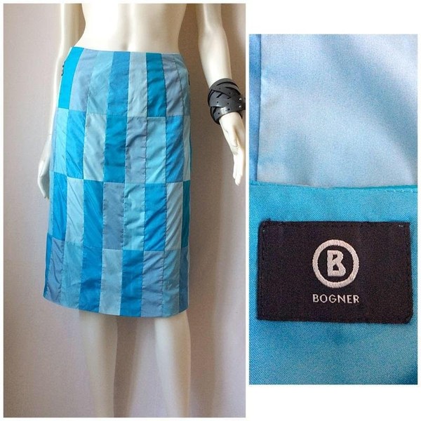 Women Bogner Skirt Blue 36 / S / 44