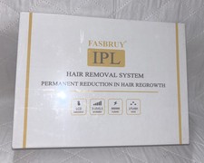 Fasbruy IPL Hair Removal System Permanent Reduction in Hair Growth NEW / SEALED