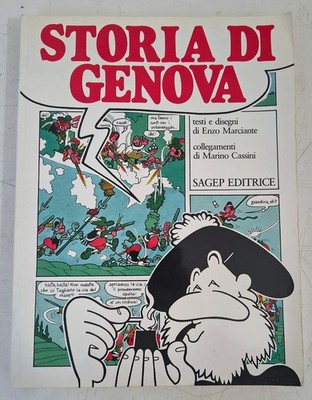 ENZO MARCIANTE - GESCHICHTE VON GENUA, SAGEP VERLAG 1986