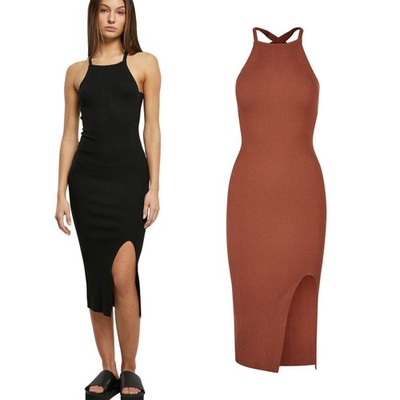 Urban Classics Ladies - Midi Rib Knit Dress