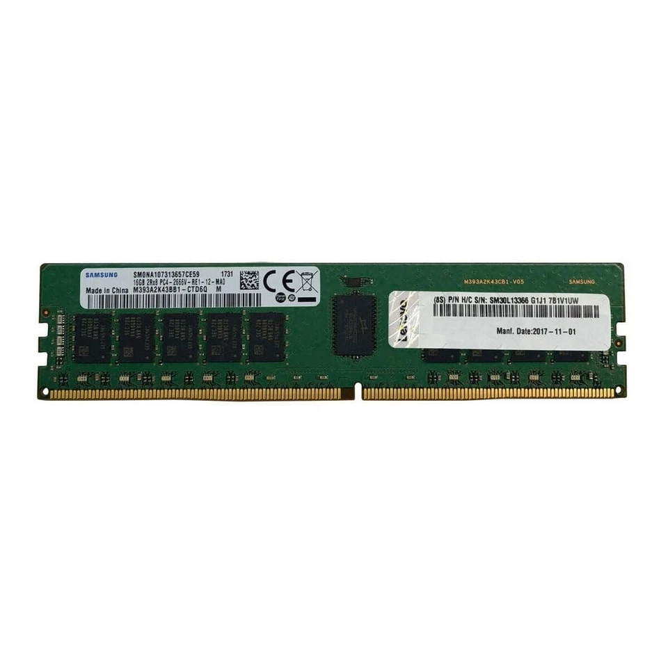 Lenovo TruDDR4 - DDR4 - module - 32 GB - DIMM 288-pin - 3200 MHz / PC4-25600 - 1 - Image 2 of 2