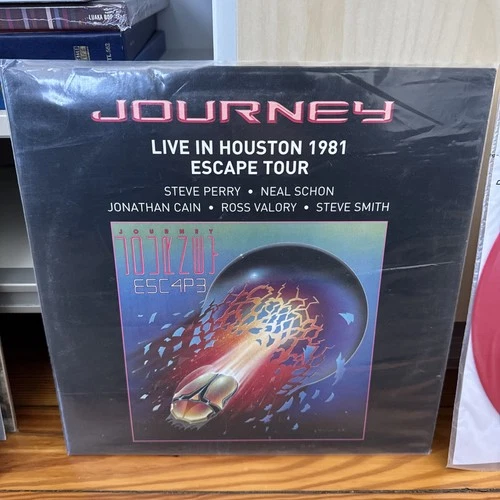 Journey- Live In Houston 1981 The Escape Tour Houston White/Red Vinyl 2LP Record