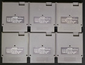 Monopoly, Pictionary, MTV, Jeopardy, Wheel Fortune 6 Game Bundle (Nintendo NES) 