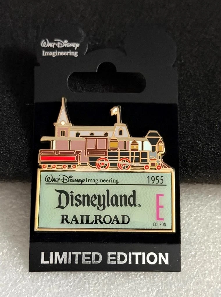 Disneyland Railroad Disney Attraction & Ride Pins (1968-Now) for