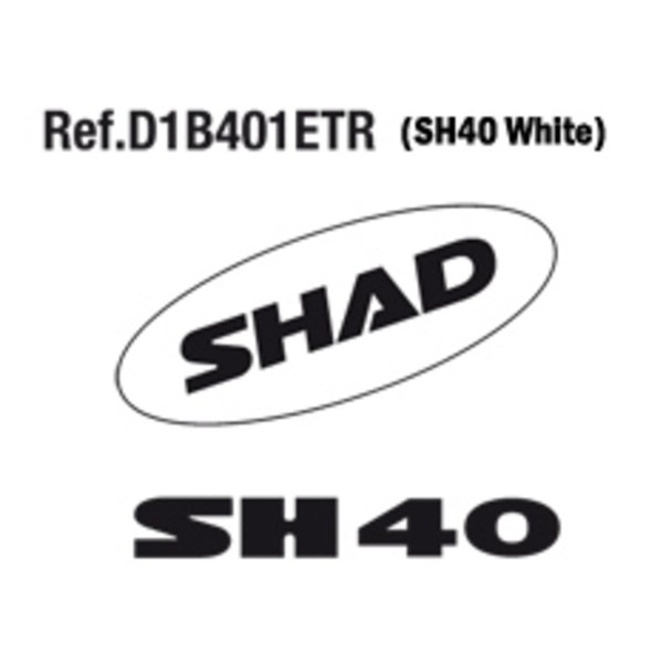 Klebstoffe Shad Sh40 2011 FüR Motorrad Ersatzteile ZubehöR Teile QualitäT-image