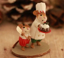 Wee Forest Folk M-641a Christmas Pudding Pals Limited  (New Release)