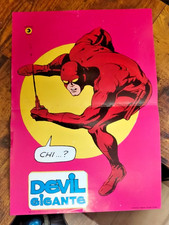 POSTER ORIGINALE DA DEVIL GIGANTE N. 37 - EDITORIALE CORNO OTTIMO CON DIFETTO